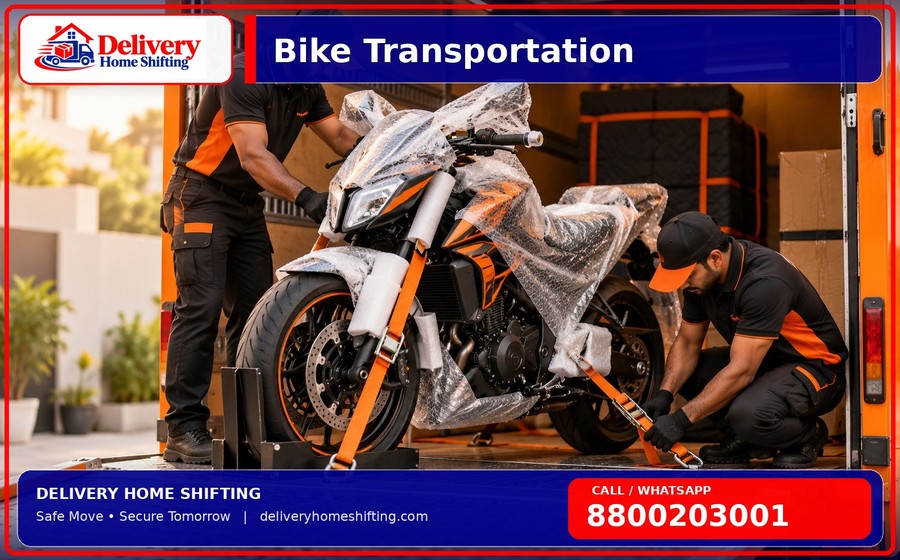 Bike Transportation by Delivery Home Shifting