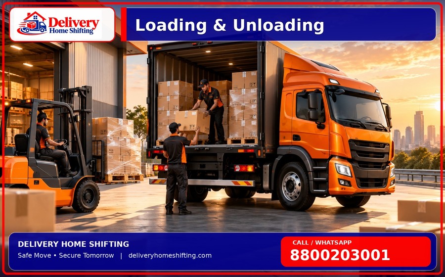 Loading & Unloading by Delivery Home Shifting