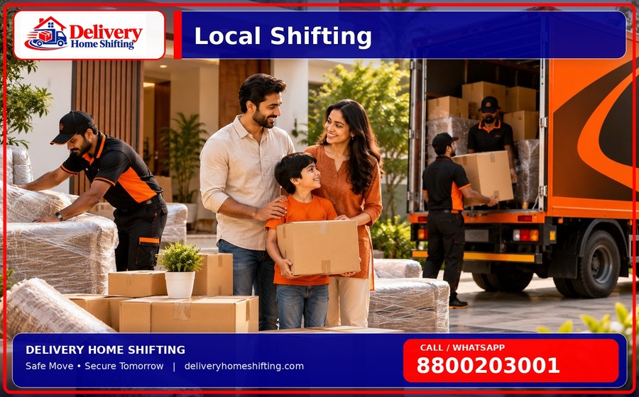 Local Shifting by Delivery Home Shifting