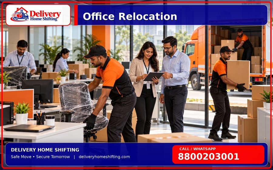 Office Relocation by Delivery Home Shifting